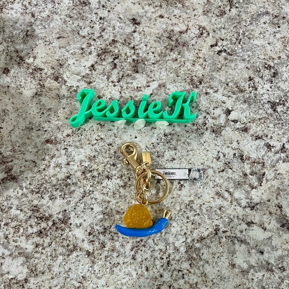 Coach Snail bag charm BNWT - Picture 2 of 7